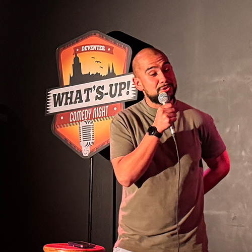 Comedian bij What'S-UP Comedy 8