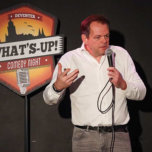 Comedian bij What'S-UP Comedy 9