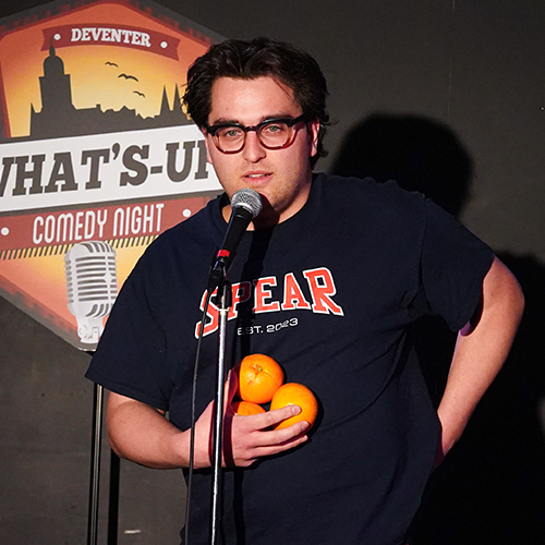 Comedian bij What'S-UP Comedy 5